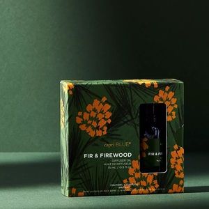 New Anthropology Capri Blue Fir & Firewood Diffuser Oil 15ml/.5 fl oz